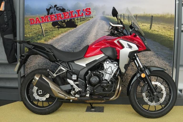 2020 HONDA CB500X RED ADVENTURE MOTORCYCLE