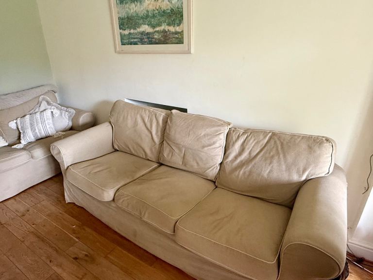 2 Ikea 3 seater sofas