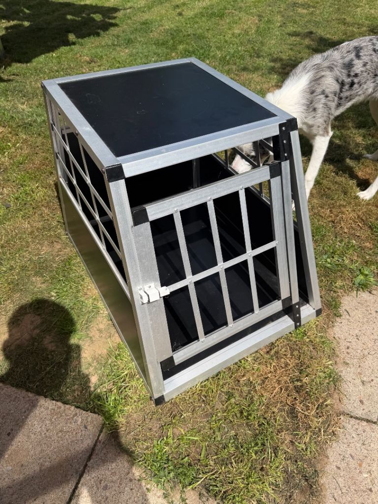 Car Dog Crate 