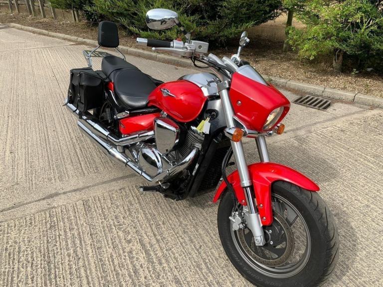 2015 15 SUZUKI VZ 800 L4 INTRUDER RED VZ800 VL800 XVS CLASSIC CUSTOM CRUISER 6k