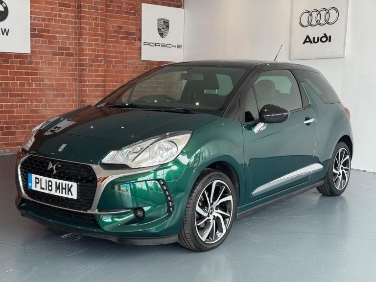 2018 DS Automobiles DS 3 1.2 PureTech Connected Chic EAT6 Euro 6 (s/s) 3dr HATCHBACK Petrol Autom...