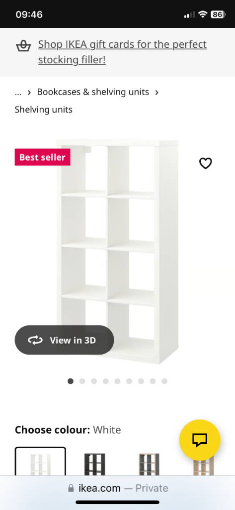 image for WANTED - IKEA Kallax Shelving