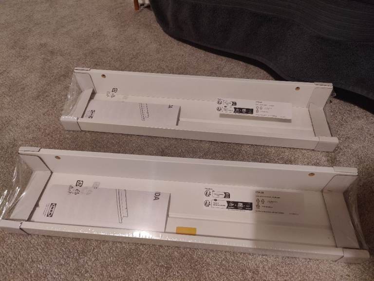 Ikea MOSSLANDA  Picture ledge x2
