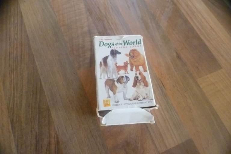Dogs of the World Playing Cards – Good Condition