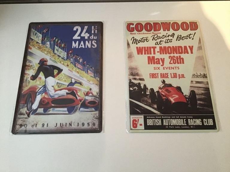 Motor racing vintage look pictures