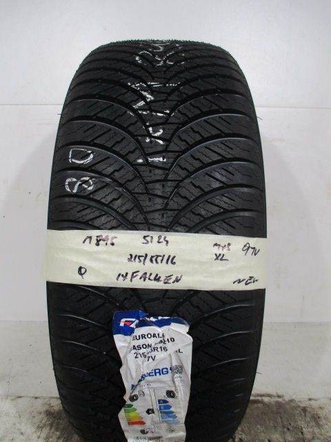 M895  1X 215/55/16 97V FALKEN EURO ALL SEASON AS210 M+S XL DOT 5124 NEW TYRES 