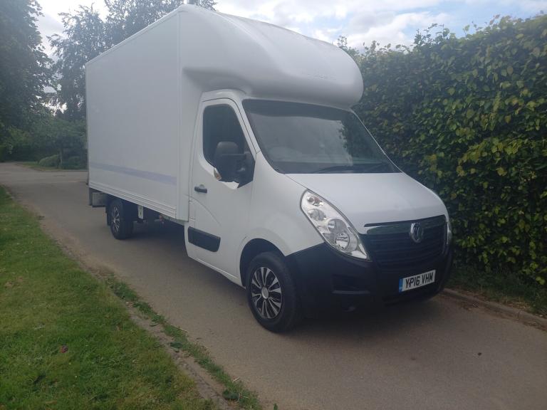 2016 Vauxhall Movano 2.3 CDTI 6speed LWB luton van with tail lift 127k FSH NO VAT long mot Luton ...