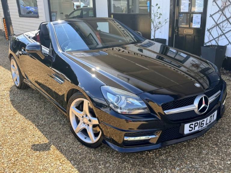2016 16 MERCEDES-BENZ SLK 2.1 SLK250D AMG SPORT CONVERTIBLE 2DR DIESEL G-TRONIC 