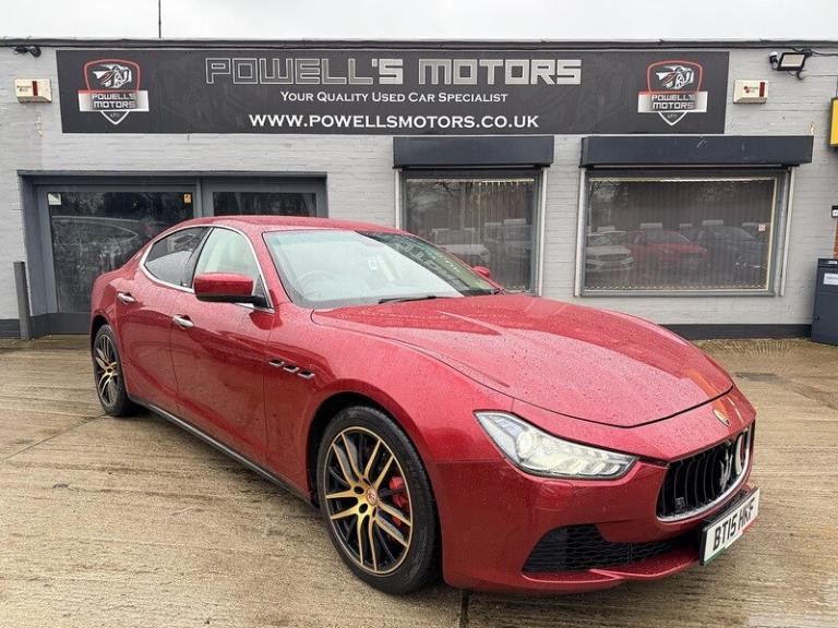 2015 Maserati Ghibli V6d 4dr Auto SALOON DIESEL Automatic