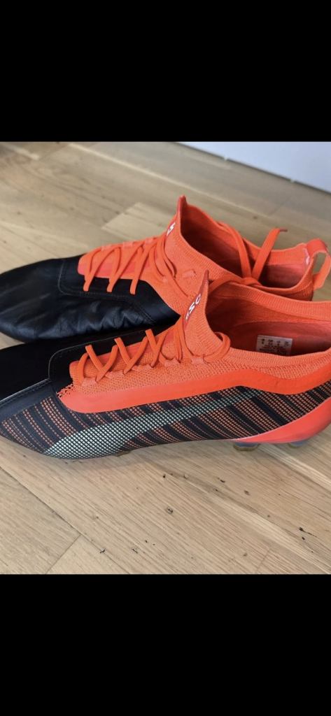 Puma one 5.1 size Uk 8 fg/ag firm ground football boots rugby boots 