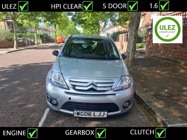 Citroen, C3, Hatchback, 2006, Manual, 1587 (cc), 5 doors