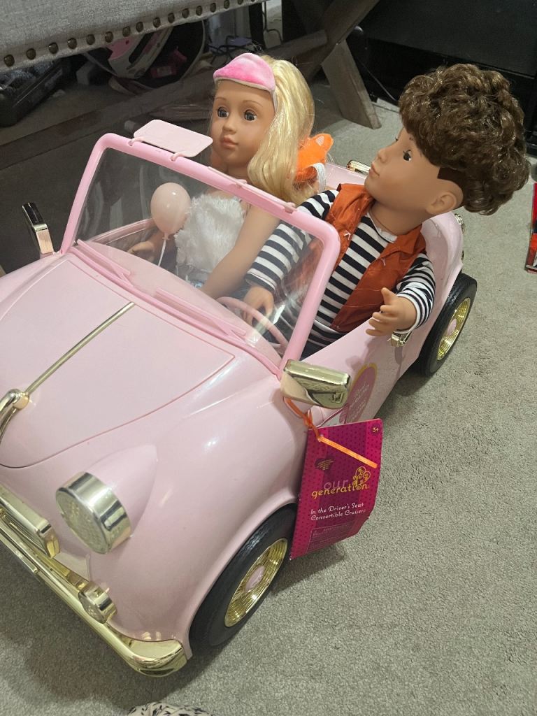 Our Generation My Way and Highways 4x4 Car for Dolls - Pink