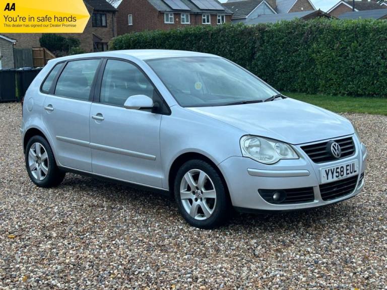 2008 58 VOLKSWAGEN POLO 1.4 TDI MATCH HATCHBACK 5DR DIESEL MANUAL (119 G/KM, 69 