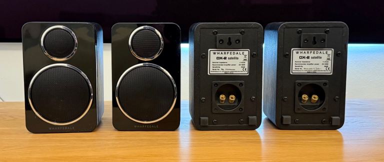 Wharfedale DX-2 Satellite Speakers (4)
