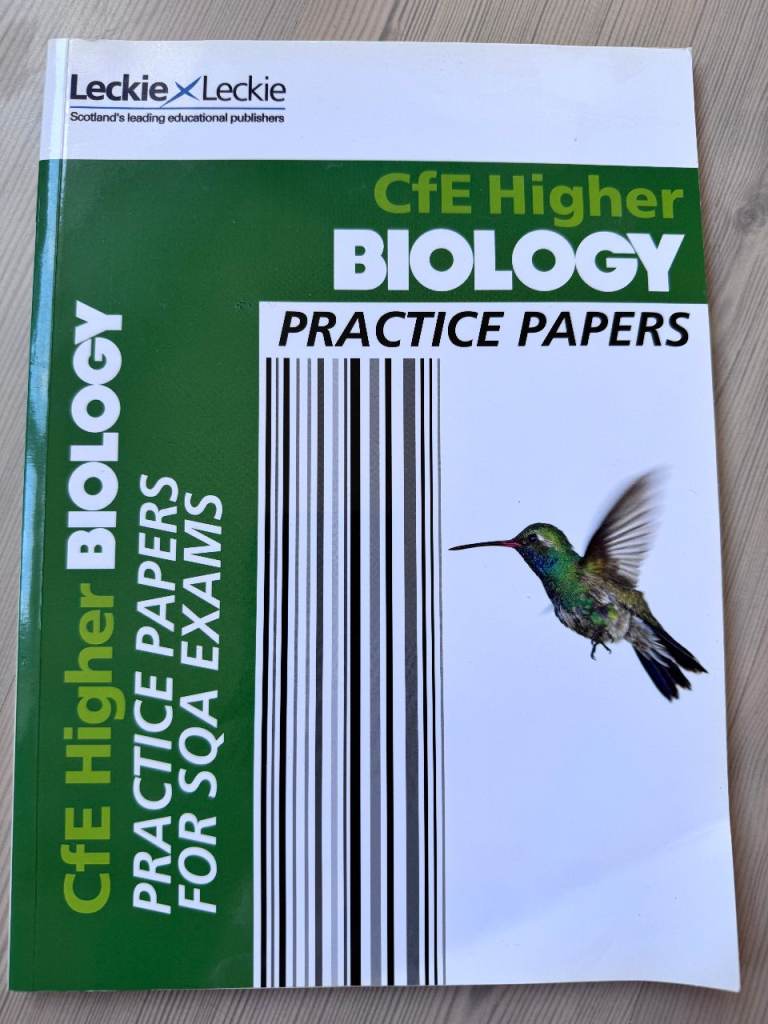 Leckie & Leckie CfE Higher Biology Practice Papers