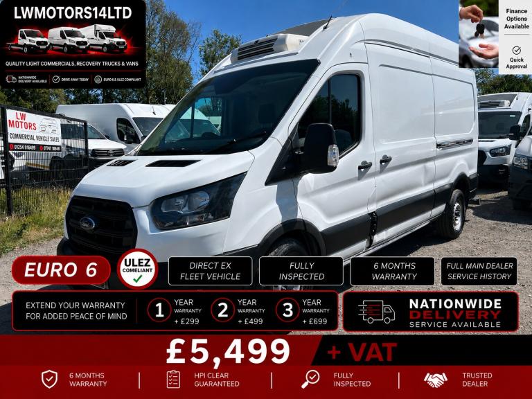 FORD TRANSIT 2.0 ECOBLUE L3H3 LEADER LWB HIGH ROOF FRIDGE FREEZER 2022 22 REG