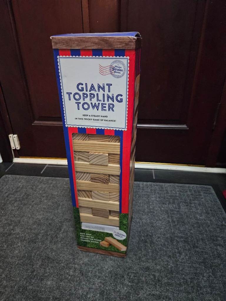 image for Giant Jenga, Toppling Tower Game,  Christmas,  New Years Eve 