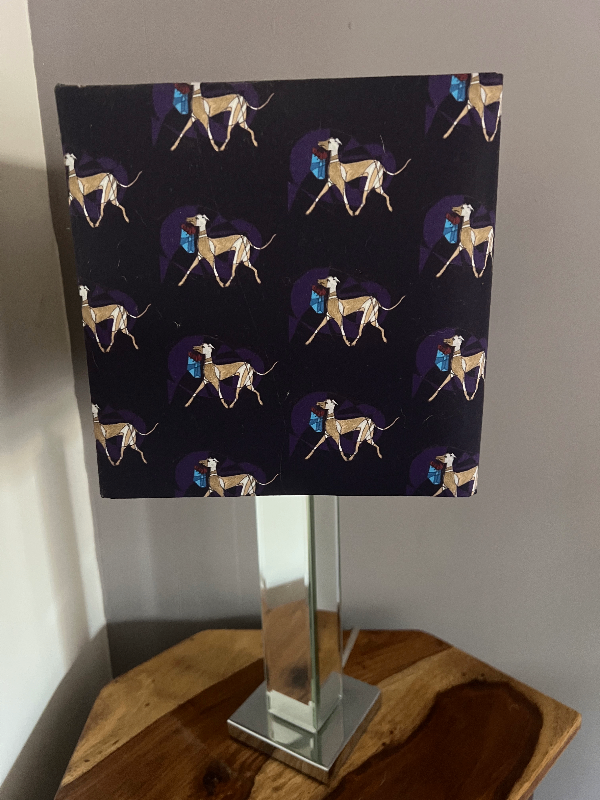 Mirrored Table Lamp