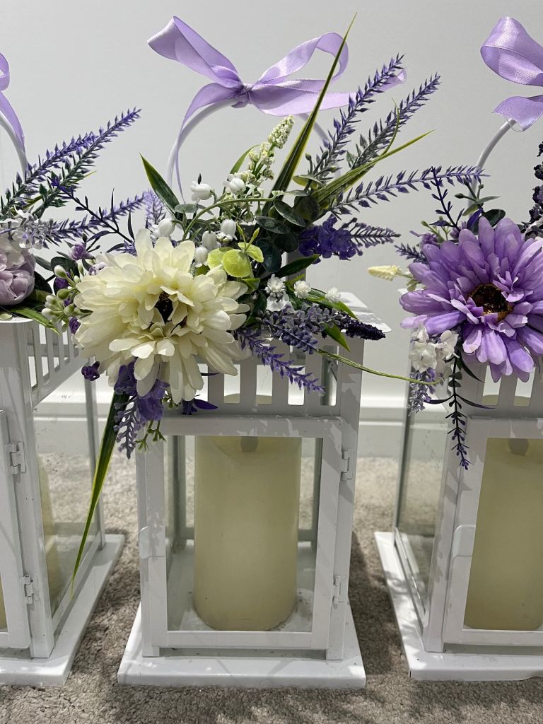 8x Decorative Lanterns  