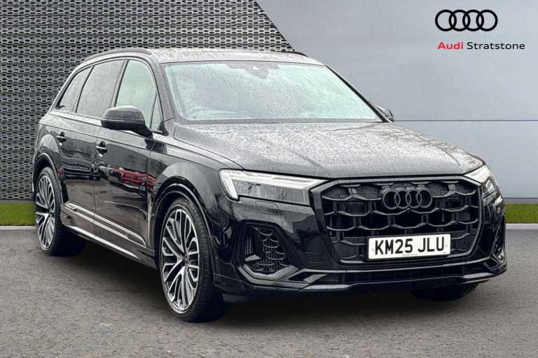 2025 Audi Q7 SQ7 TFSI Quattro Black Ed 5dr Tiptronic SUV Petrol Automatic