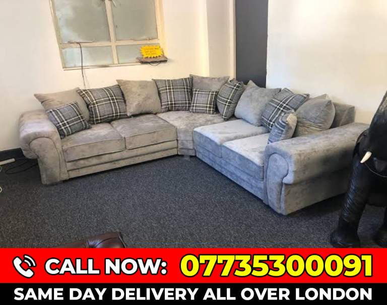 (YES) Corner or three and two seater sofa set 