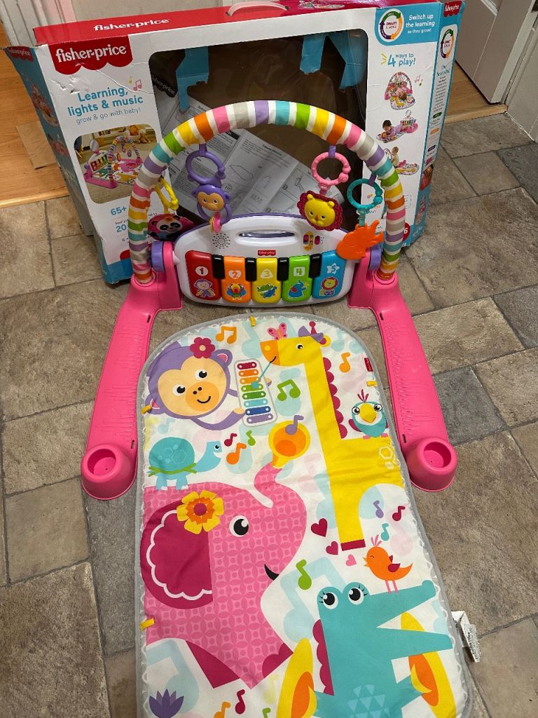 Fisher-Price Deluxe Kick & Play Piano Gym baby activity mat