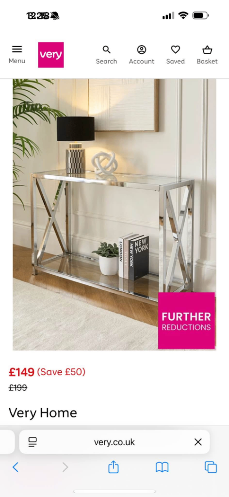 X3 glass chrome storage living stylish home units