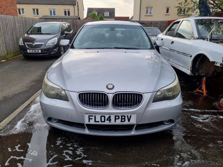 BMW E60 545i 4.4 V8 SE. Petrol. 2004. Automatic. Silver. 9 Months MOT