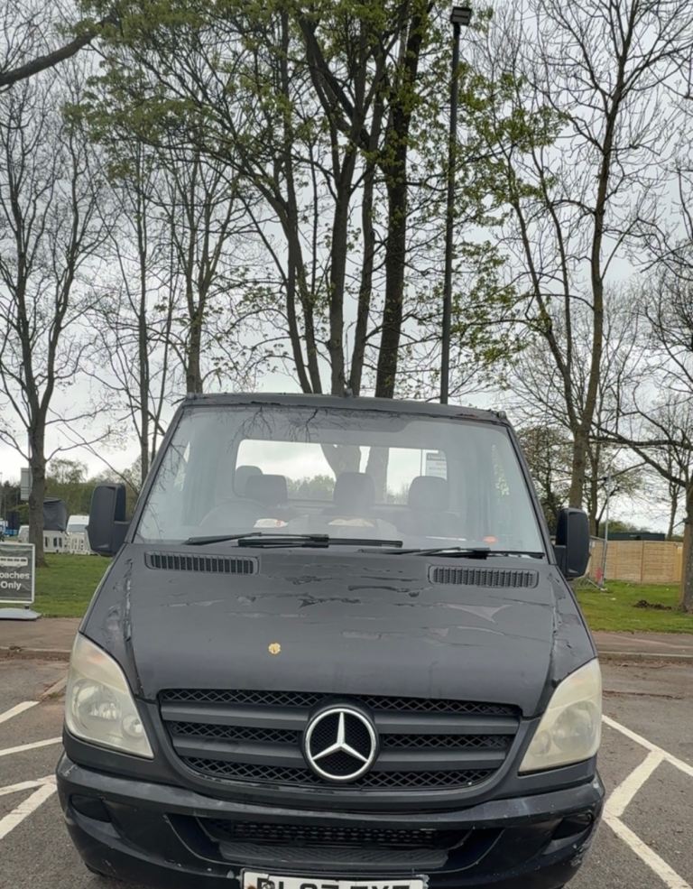 07 Mercedes Sprinter 313CDI LWB Long wheel base Recovery Truck Twin Turbo Starts+Runs Moted 2 Owners