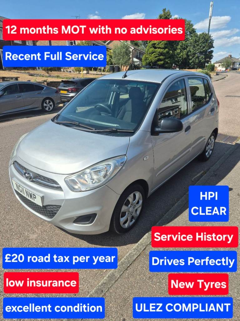 Hyundai, I10, Hatchback, 2011, Manual, 1248 (cc), 5 doors