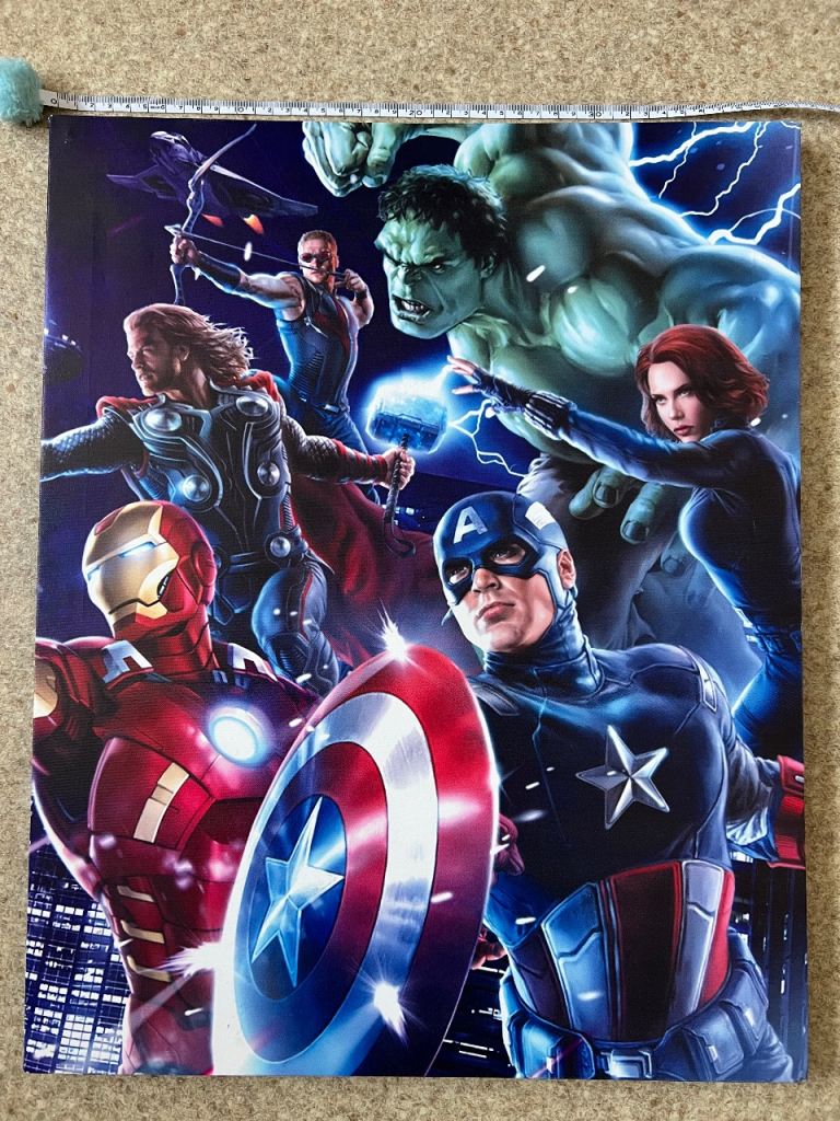 Marvel canvas picture 40x50 cm