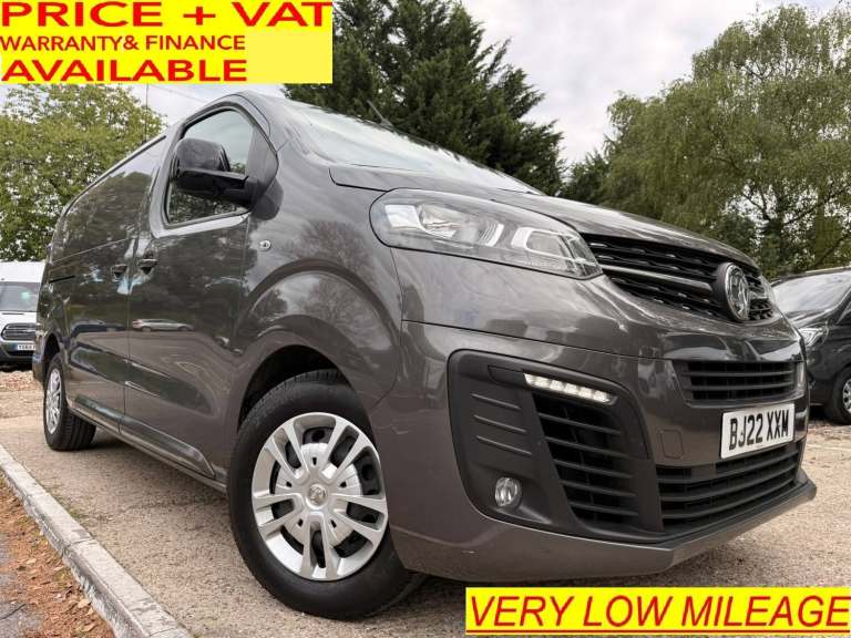 2022 Vauxhall Vivaro  2.0 Turbo D 3100 Sportive LWB (LOW MILEAGE) PANEL VAN Diesel Manual