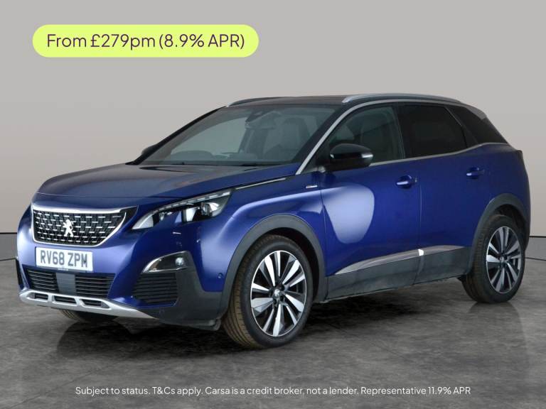 2018 Peugeot 3008 1.5 BlueHDi GT Line Premium SUV 5dr Diesel Manual Euro 6 (s/s) (130 ps) - H Suv...