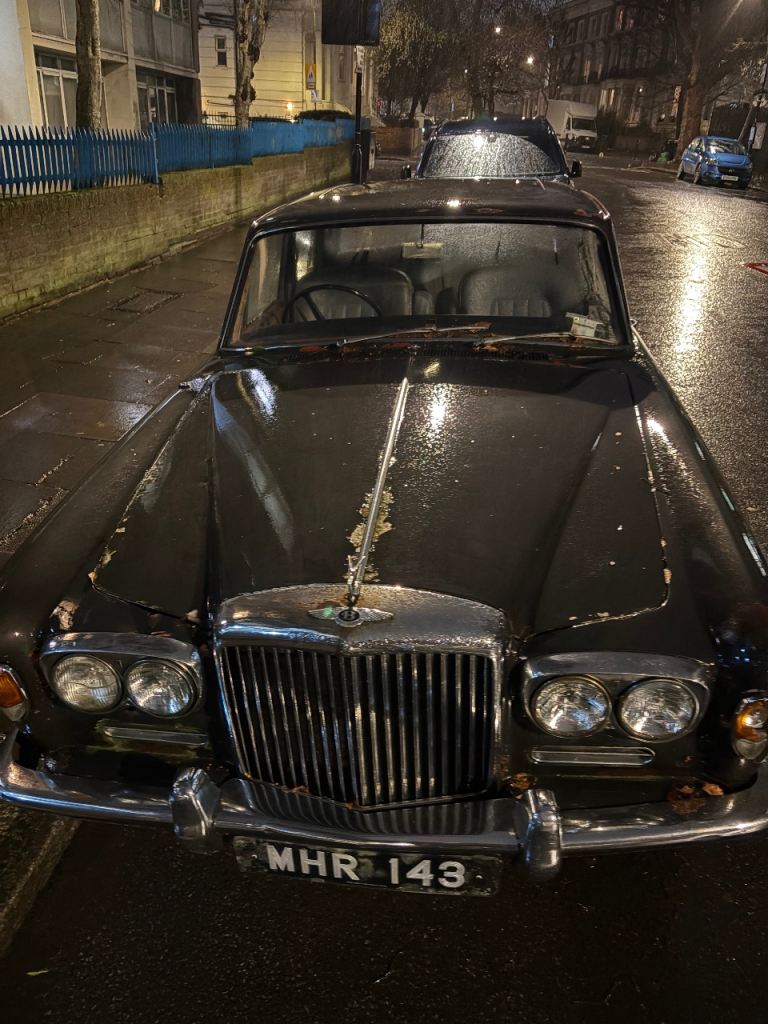 BENTLEY T 1969 PRIVATE PLATE NEEDS RESTORATION 