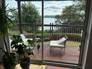 Vertical blind with fitting for window or patio door, 2.30m wide by 2.00m length. 