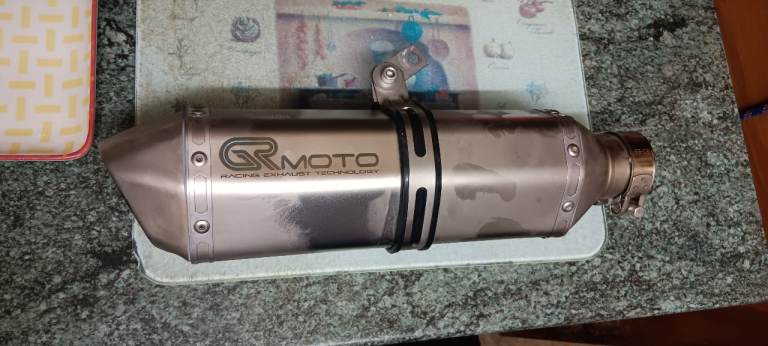 Motorcycle exhaust Tiger 800