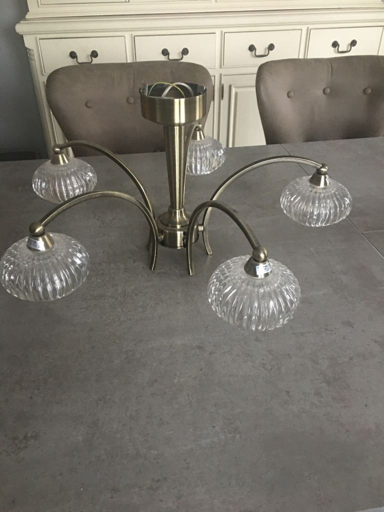 Franklite 5 Light Ceiling Light