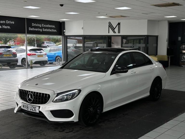 MERCEDES-BENZ C CLASS 2.1 C220d AMG Line (Premium) G-Tronic+ Euro 6 (s/s) 4dr