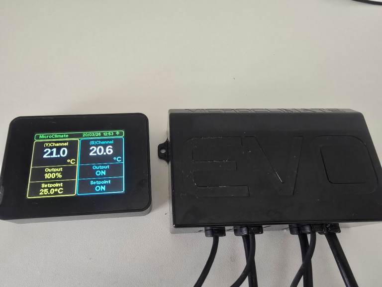 Evo connected 2 wifi thermostat 