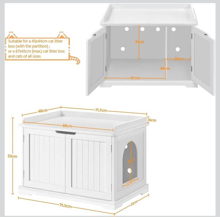 Cat litter furniture