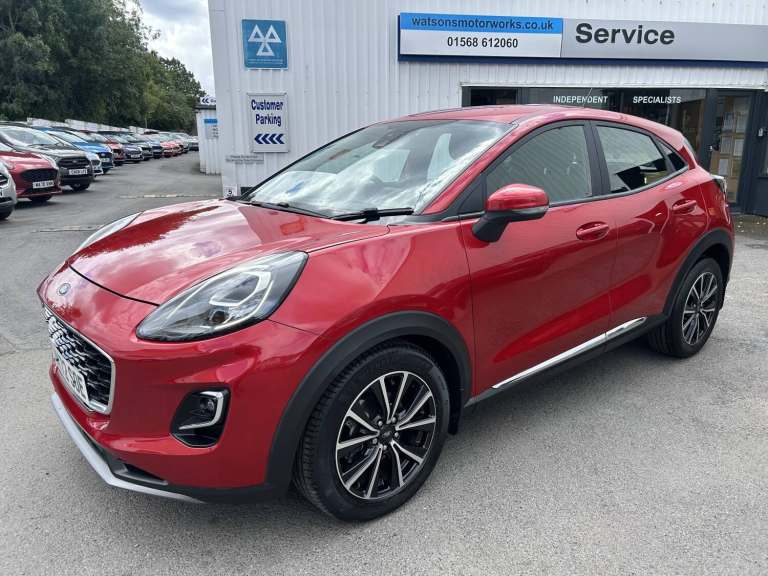 2022 Ford Puma 1.0 EcoBoost Hybrid mHEV Titanium 5dr HATCHBACK PETROL Manual