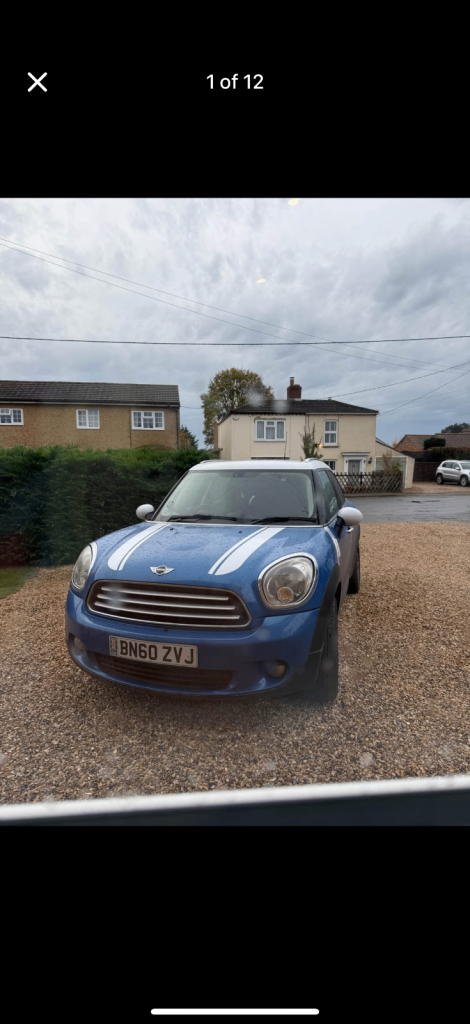 Mini, COUNTRYMAN, Hatchback, 2010, Manual, 1598 (cc), 5 doors