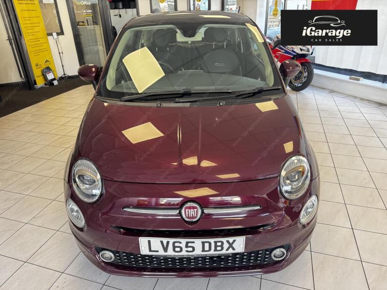 2015 Fiat 500 0.9 TwinAir 105 Lounge 3dr HATCHBACK PETROL Manual
