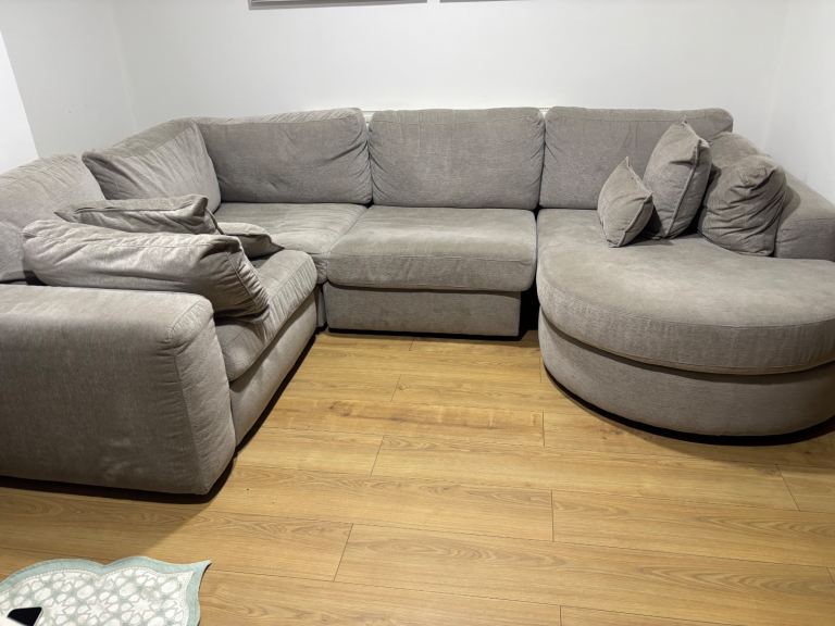 Lambert Corner Right Hand Chaise Sofa - Natural