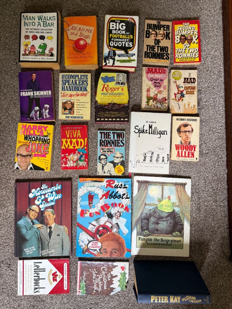 Job Lot of comedy comedy Humour Books and Comics – Good Condition