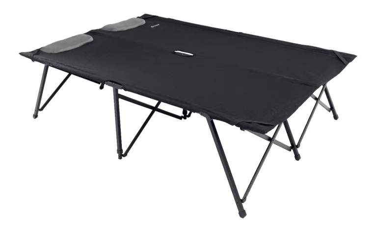 Tent and double campbed