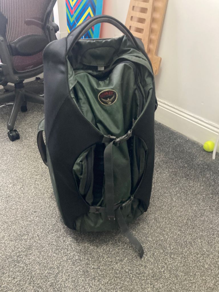 Osprey original Wheeler and Backpack