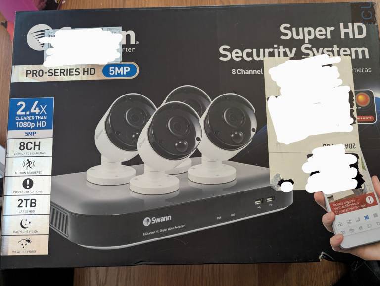 SWANN PRO Series 5MP CCTV KIT