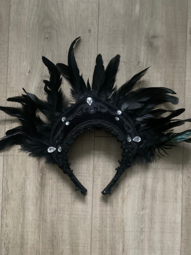 Show Girl Feathers Head dress
