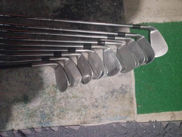 Mizuno mp19 irons 3,5,6,7,8,9 pw sw 52 degree wedge 